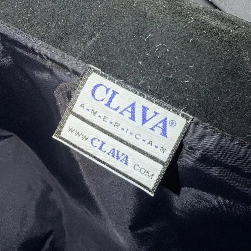 Clava Genuine Leather Messenger Briefcase Laptop Bag Black Made in Colombia